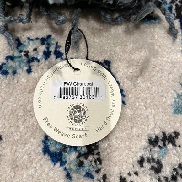 NWT Marguet Charcoal scarf - Picture 4 of 4